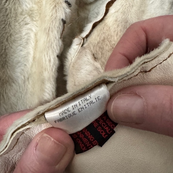 Vintage 1990s Roberto Cavalli Full-Length Shearling & Fur Coat - Picture 14 of 16